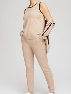 Zenergy Luxe 3 Piece Womens Ouffit Champagne Fizz Size 2 Large